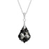 Sudraba komplekts "Baroka IV (Silver Night)" ar Swarovski™ kristāliem